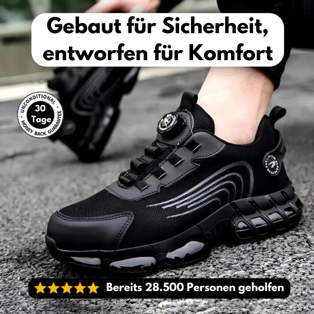SafeStep – Ergonomiske sikkerhedssko – Certificeret beskyttelse og komfort