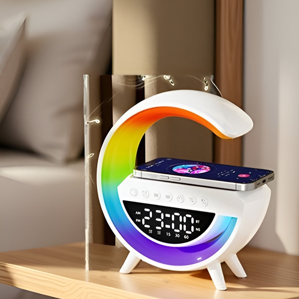 Ledsen™ Relaxi: Smart Afslapning Lys Atmosfære Bluetooth Højttaler Og Oplader