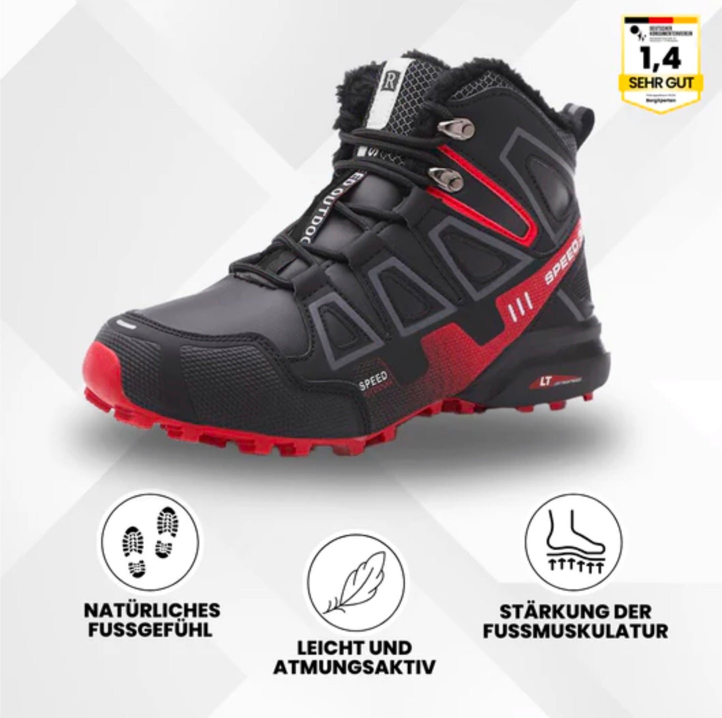 OrthoTrekking Pro Hallux – Trekkingsko til hallux valgus