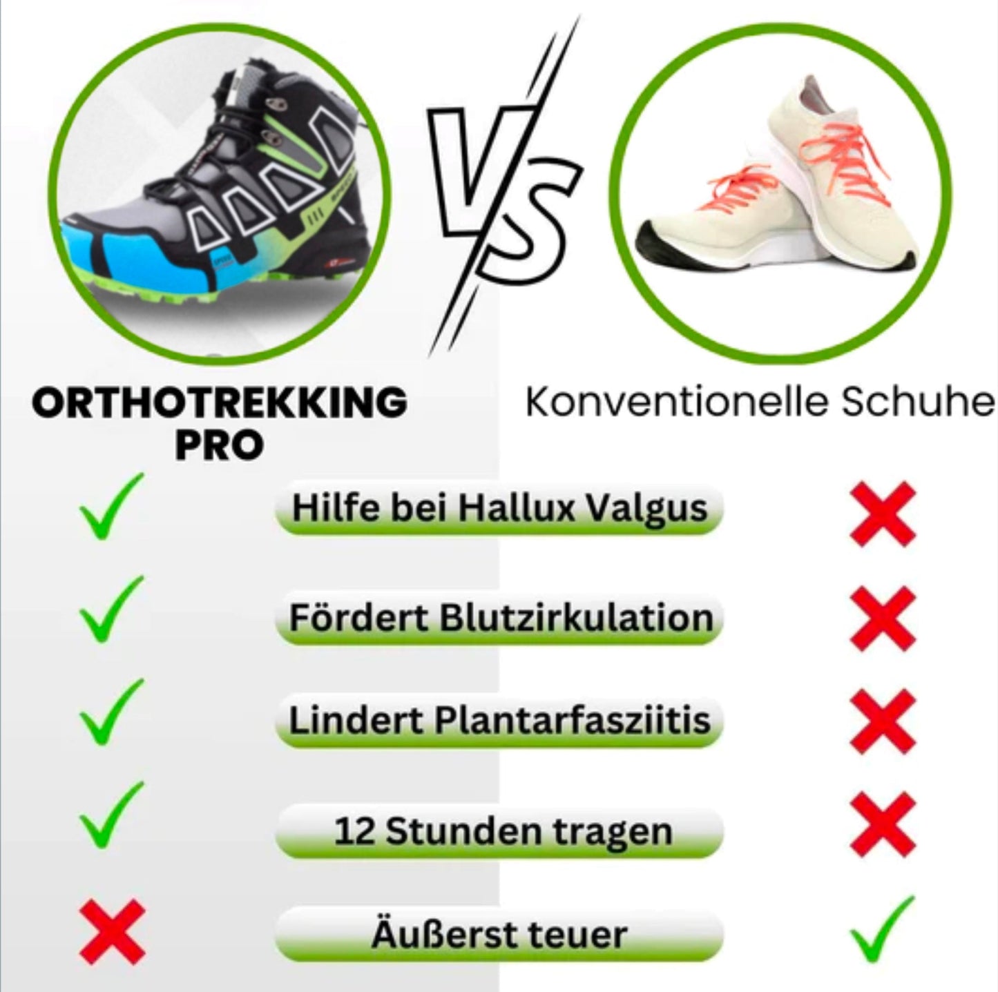 OrthoTrekking Pro Hallux – Trekkingsko til hallux valgus