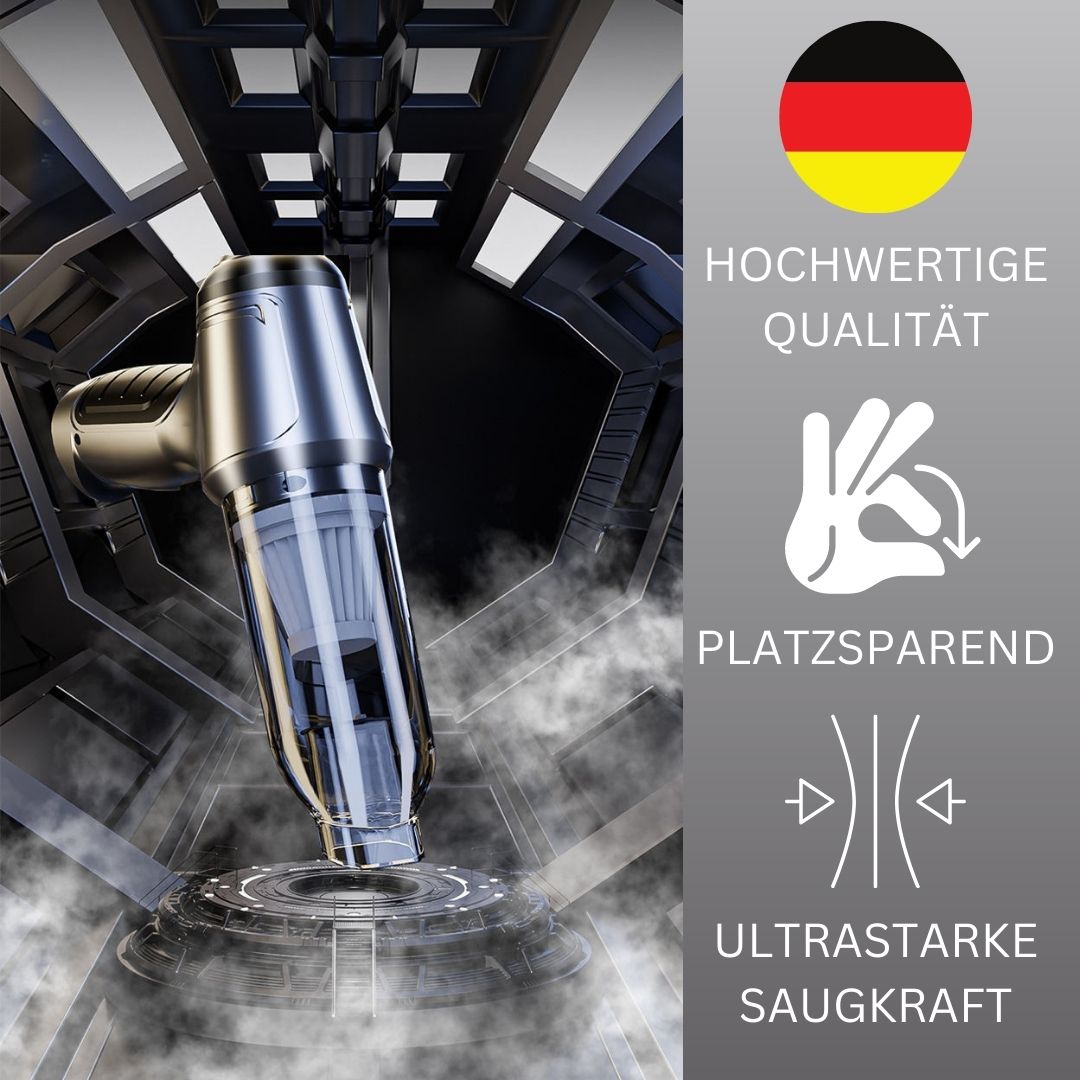 TurboClean Pro – Bærbar støvsuger, Power Edition med dobbelt effekt