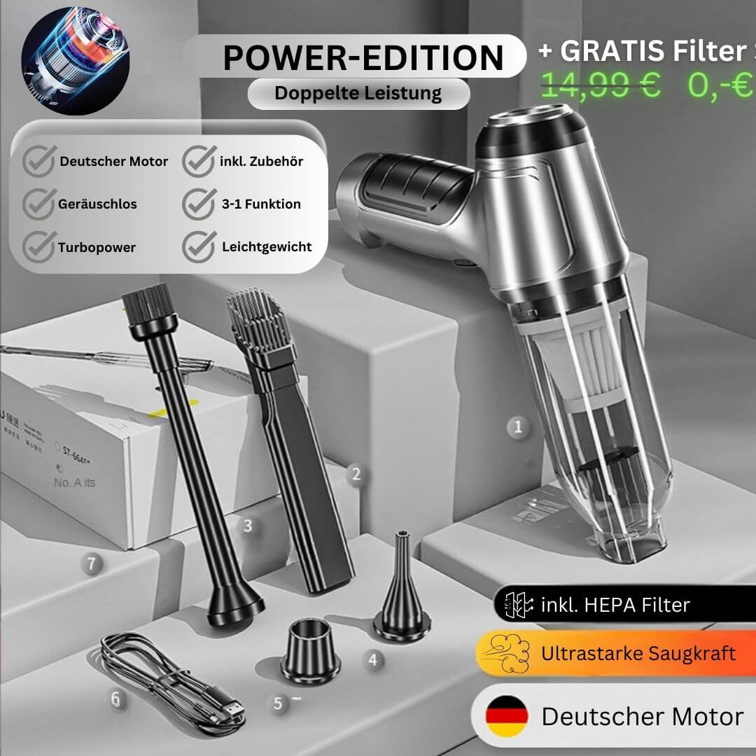 TurboClean Pro Power Edition + GRATIS filtersæt