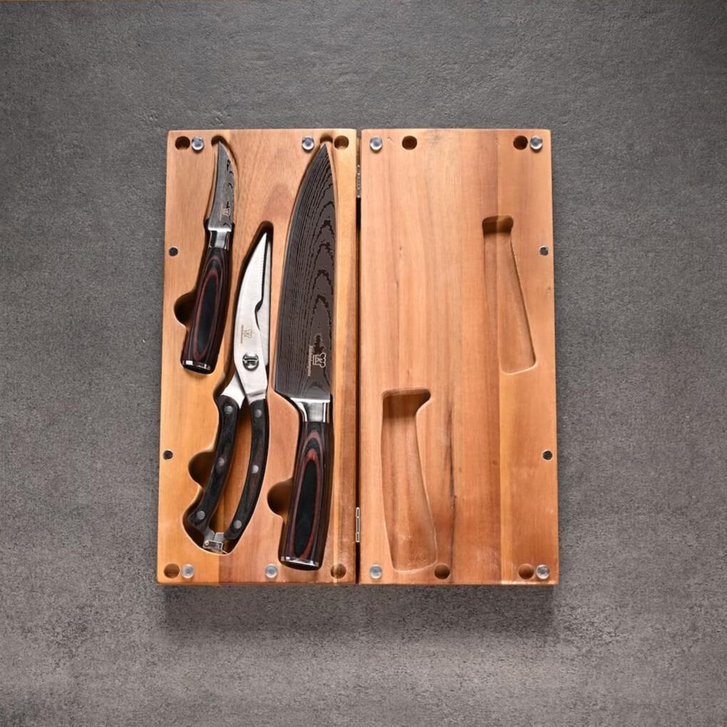 Outdoor knivsæt | 2i1