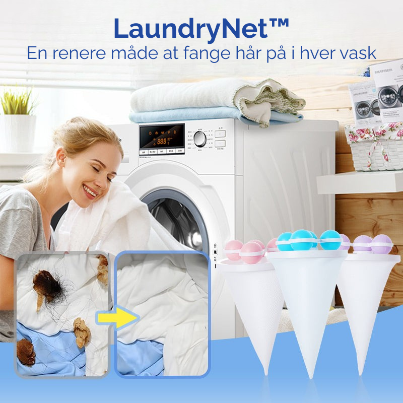 En renere måde at fange hår på i hver vask