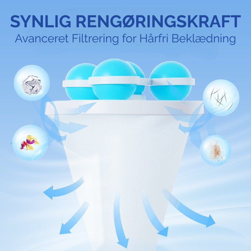 En renere måde at fange hår på i hver vask
