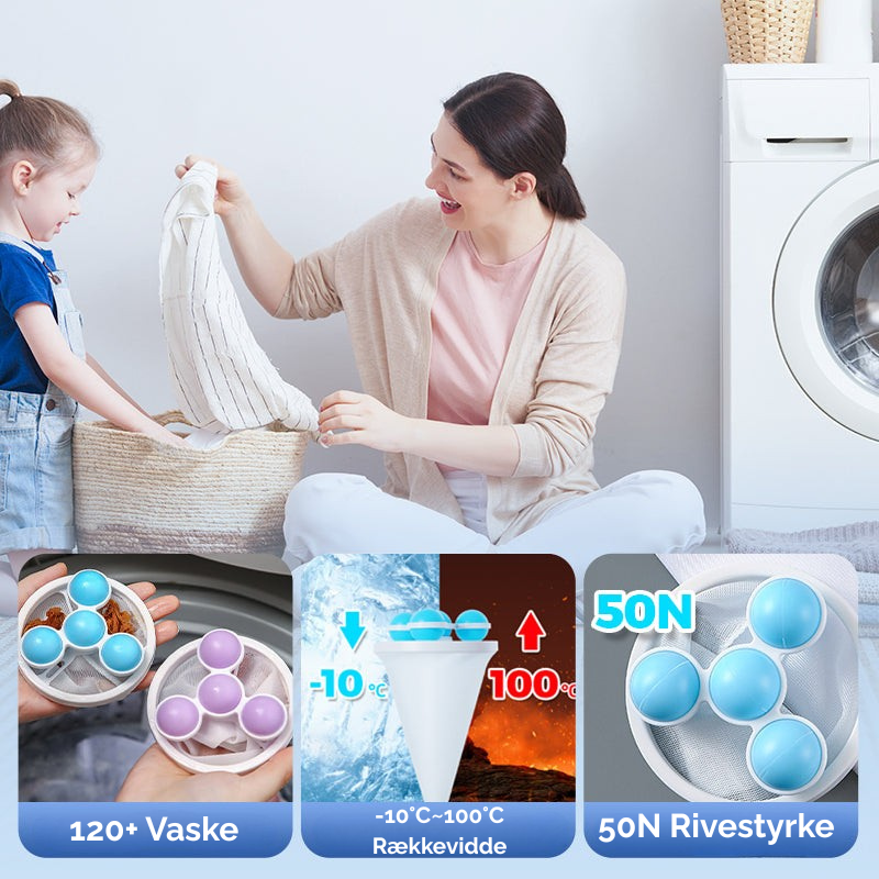 En renere måde at fange hår på i hver vask