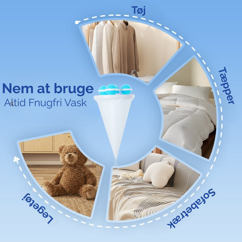 En renere måde at fange hår på i hver vask