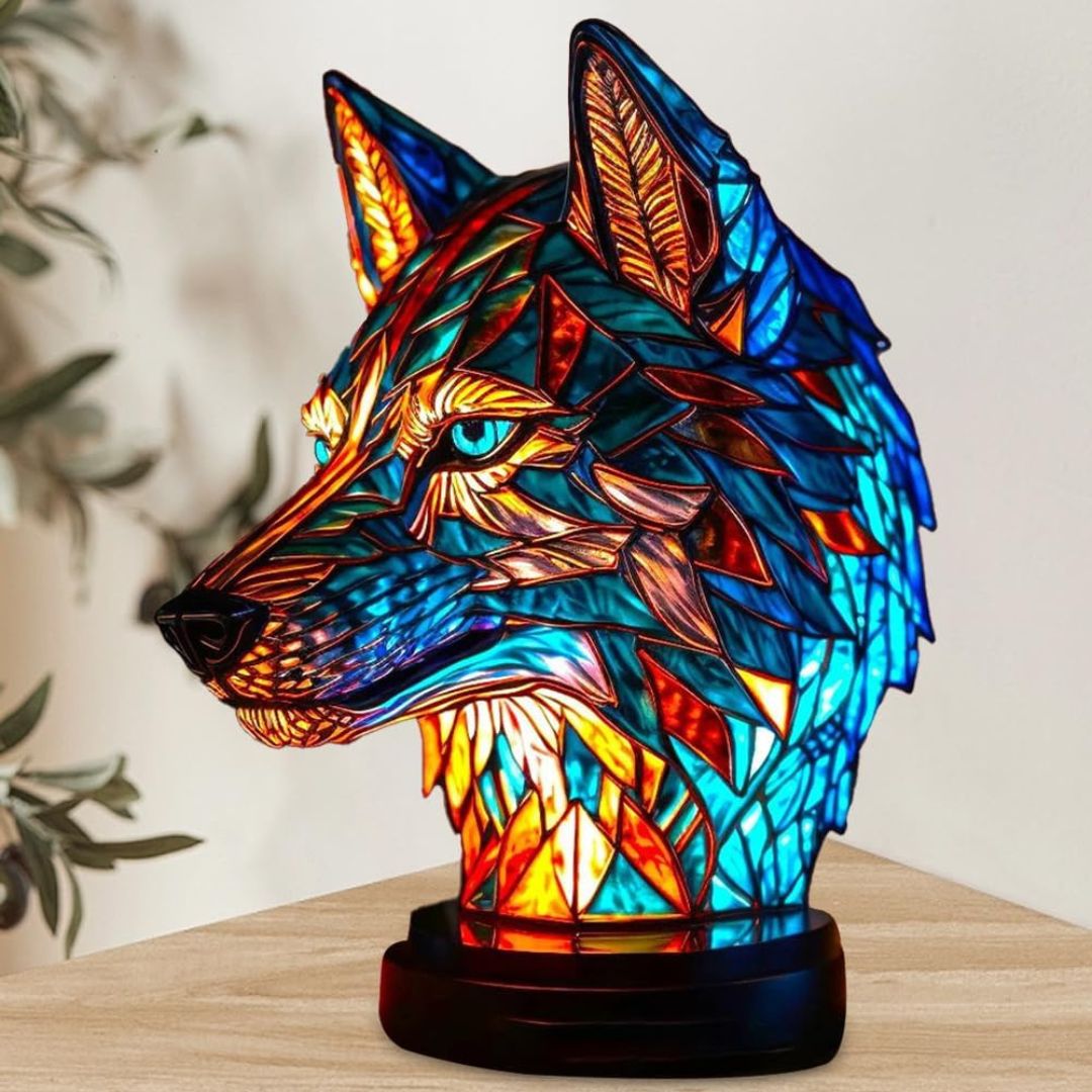 Lupo Luminoso – Håndlavet bordlampe med unikt design