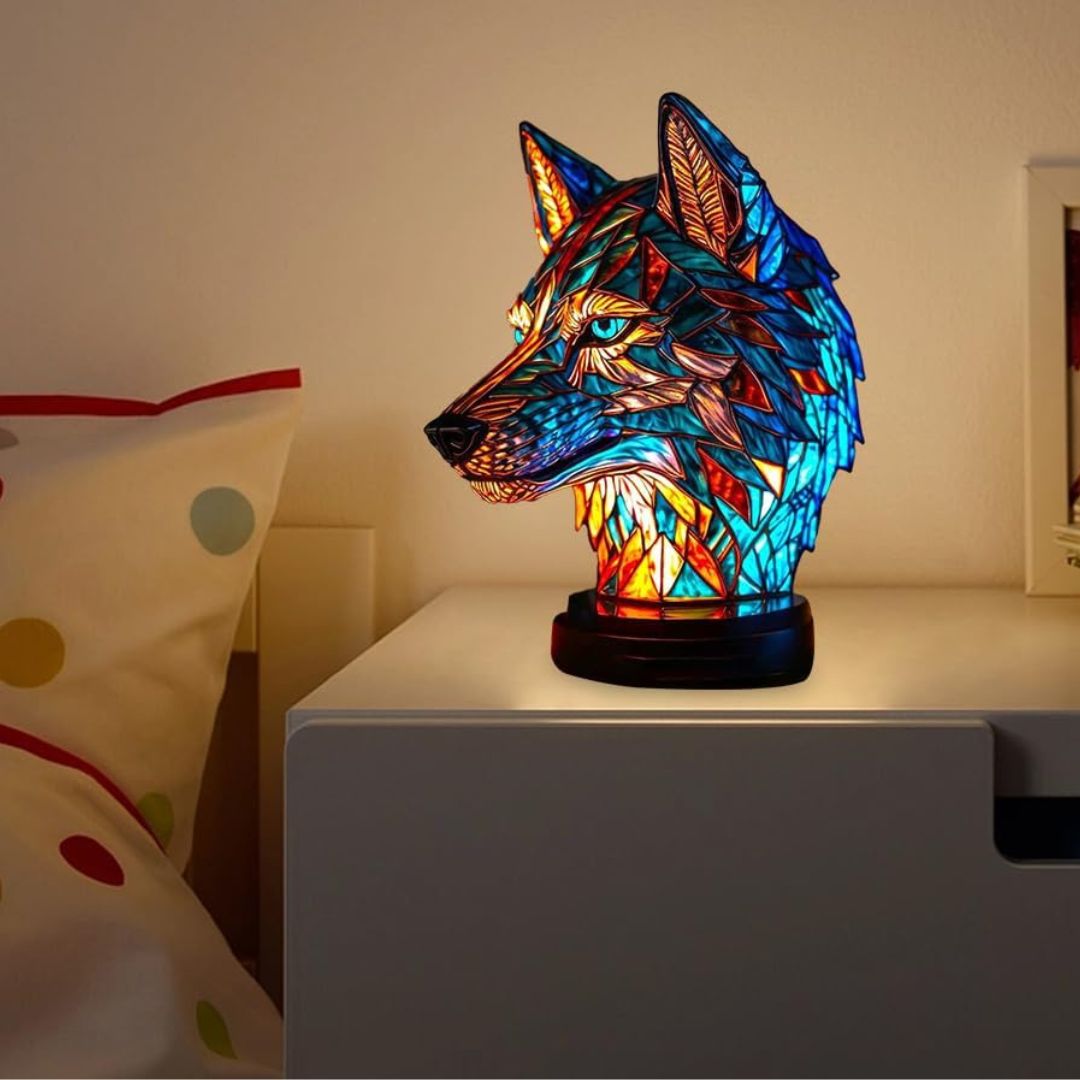 Lupo Luminoso – Håndlavet bordlampe med unikt design