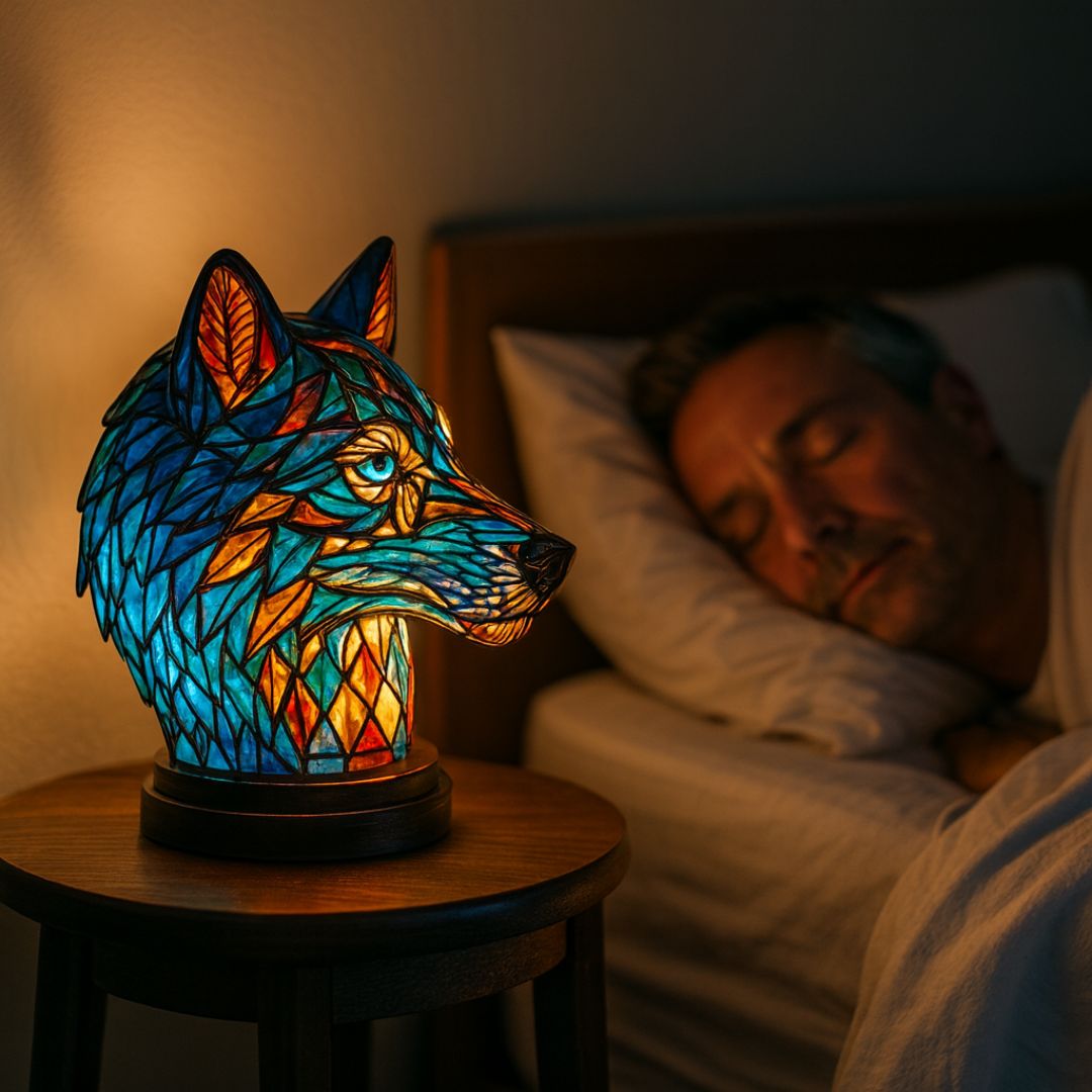 Lupo Luminoso – Håndlavet bordlampe med unikt design