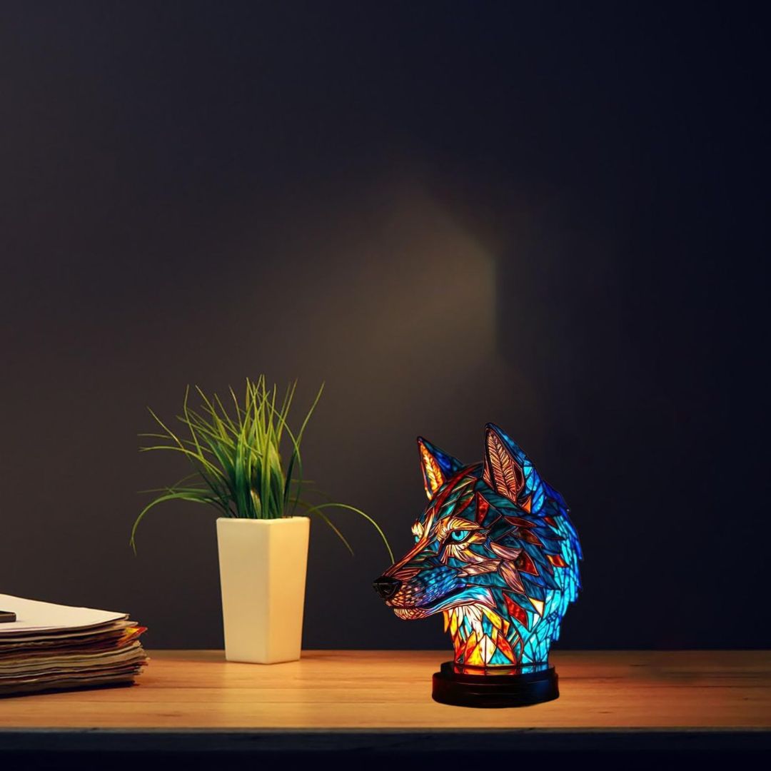 Lupo Luminoso – Håndlavet bordlampe med unikt design