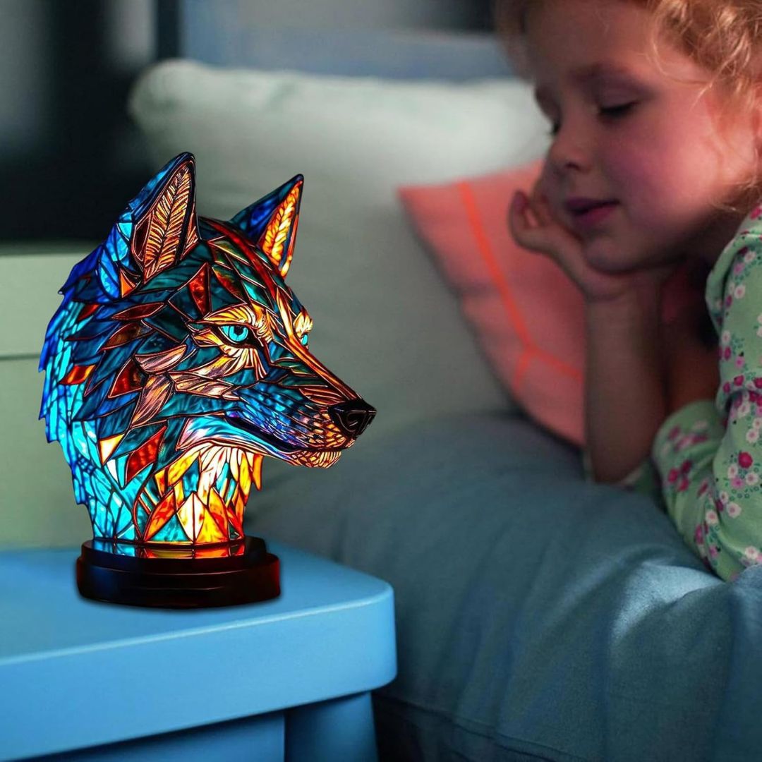 Lupo Luminoso – Håndlavet bordlampe med unikt design
