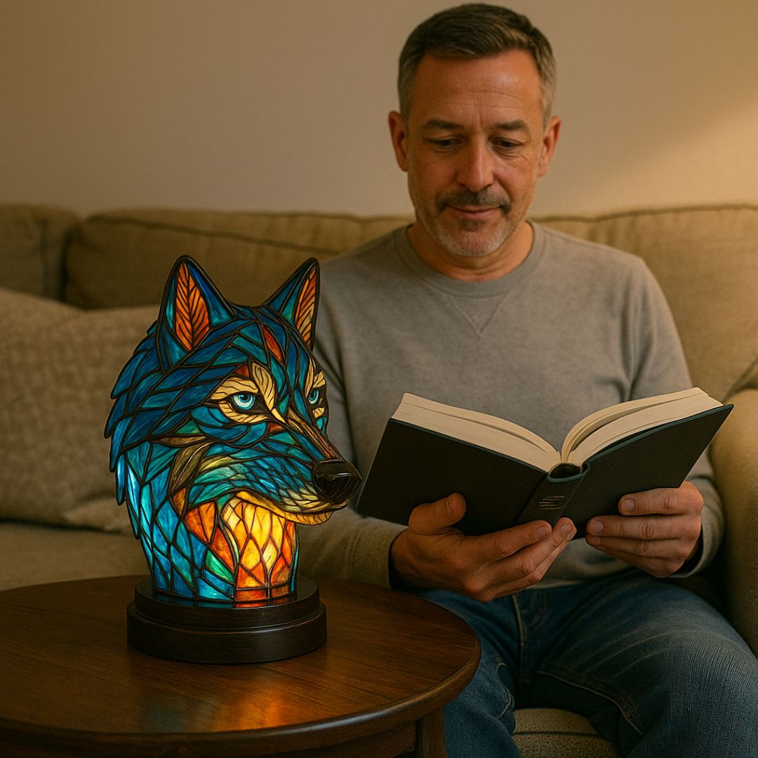 Lupo Luminoso – Håndlavet bordlampe med unikt design