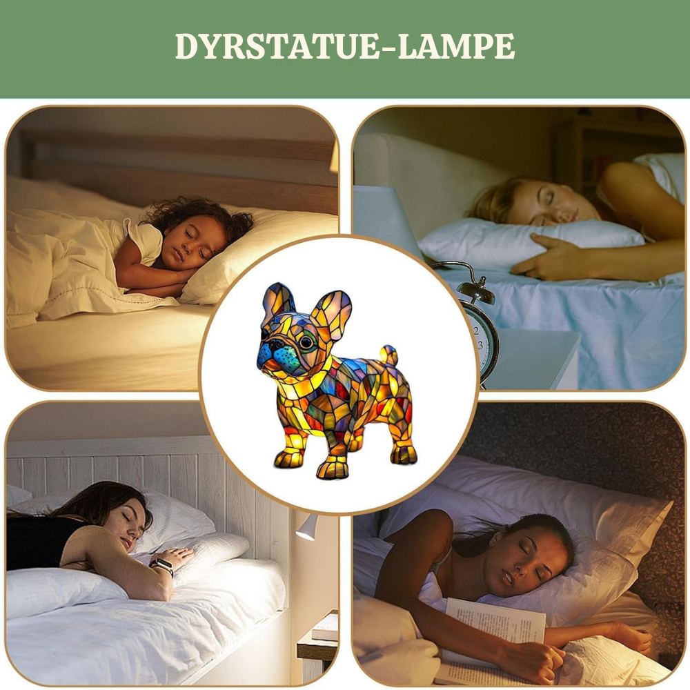 Kunstnerisk Dyrestatue LED Lampe