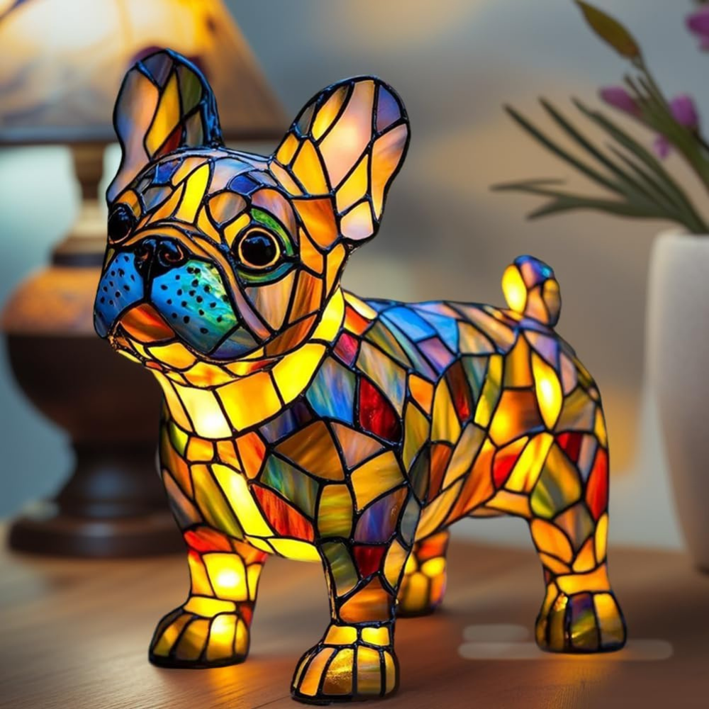 Kunstnerisk Dyrestatue LED Lampe