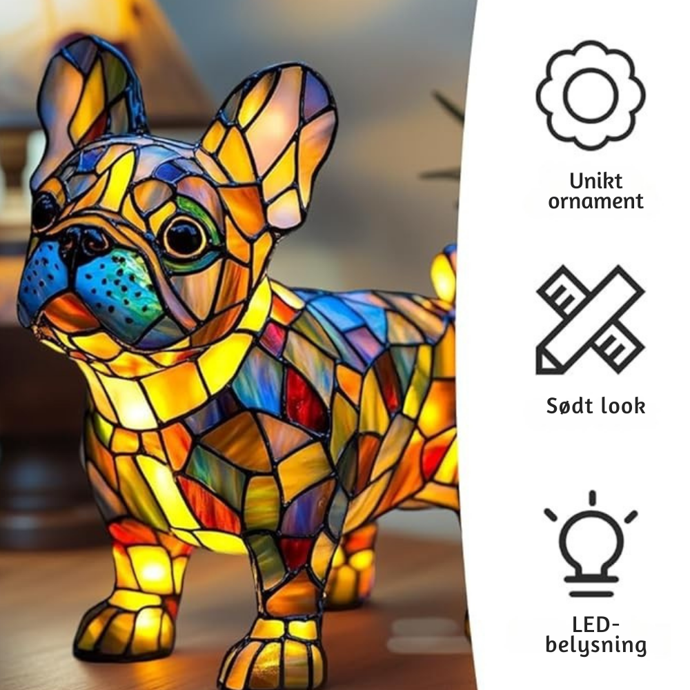 Kunstnerisk Dyrestatue LED Lampe