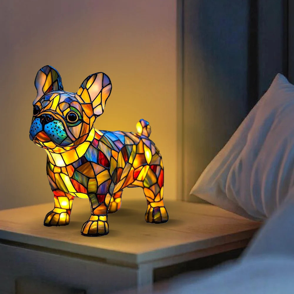 Kunstnerisk Dyrestatue LED Lampe