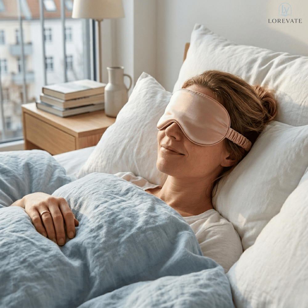 Lumirest - Mørklæggende Og Let Sovemaske
