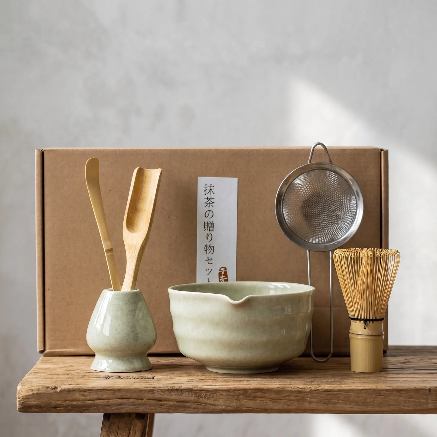 Lumitea - Traditionelt Japansk Inspireret Matcha Sæt