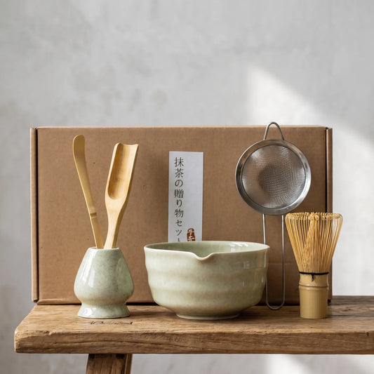 Lumitea - Traditionelt Japansk Inspireret Matcha Sæt