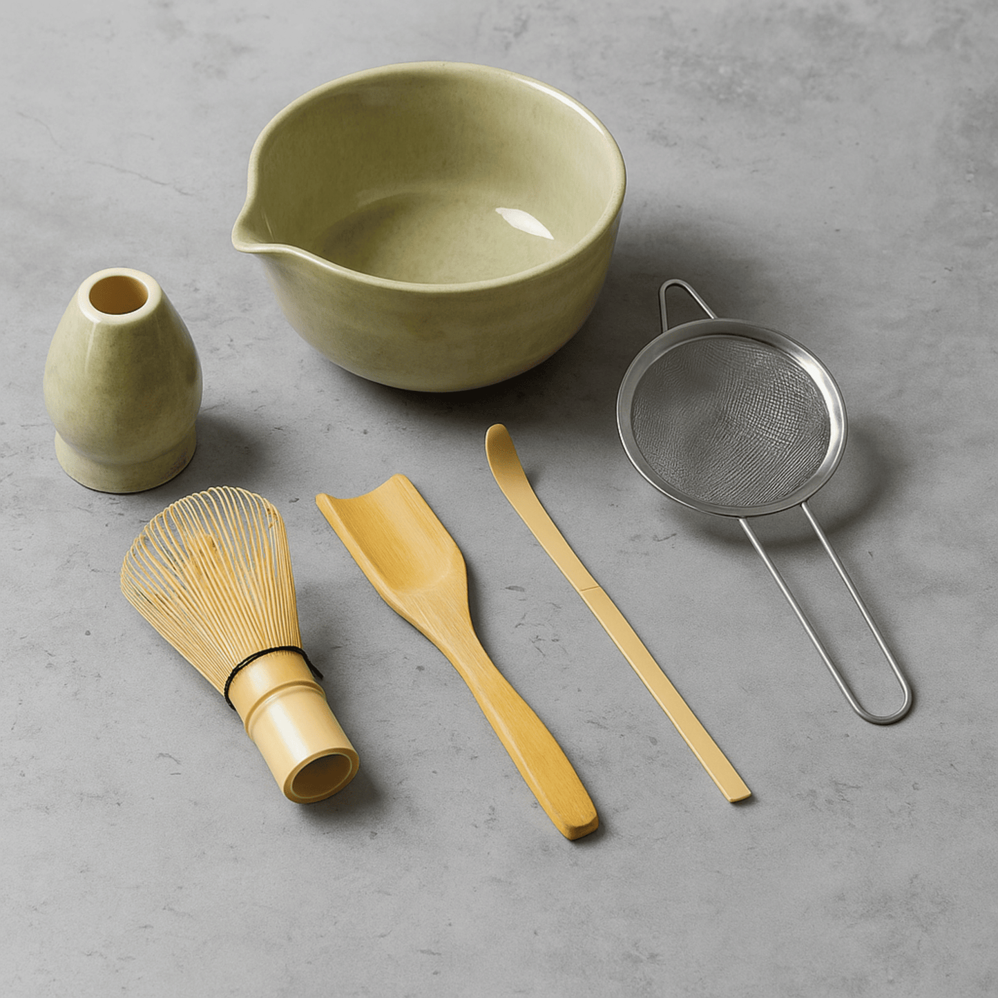 Lumitea - Traditionelt Japansk Inspireret Matcha Sæt