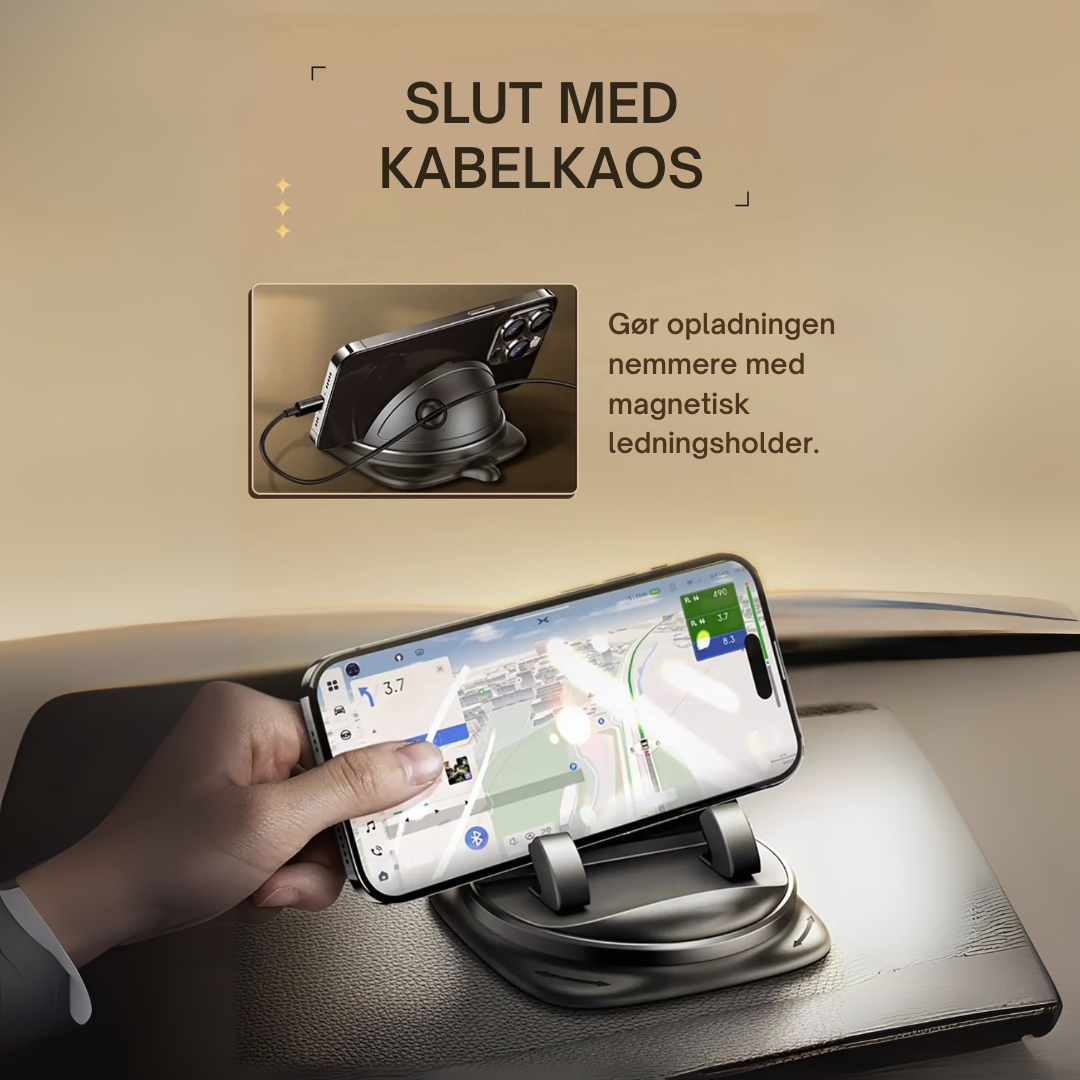 Stabil Bilholder til Mobiltelefon
