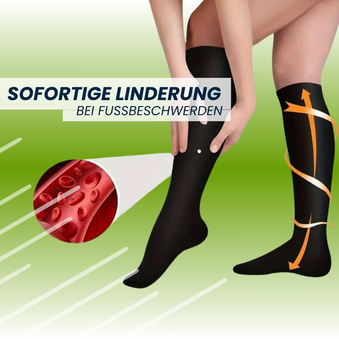Caresocks – Kompressionsstrømper mod åreknuder og tunge ben