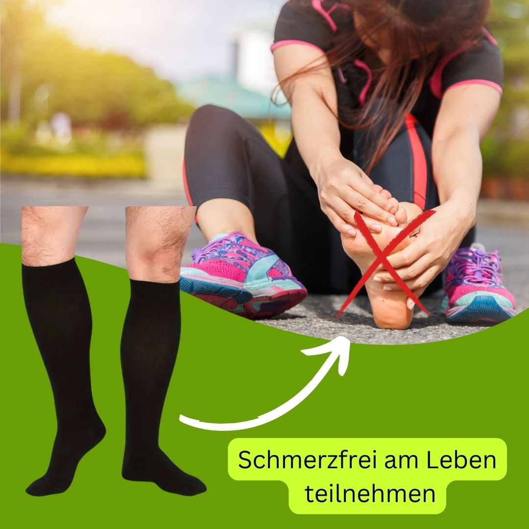 Caresocks – Kompressionsstrømper mod åreknuder og tunge ben