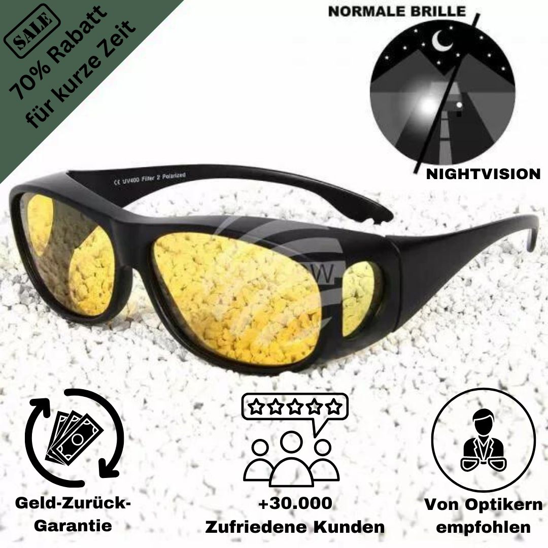 NightVision-briller – Kør sikkert i tåge og mørke