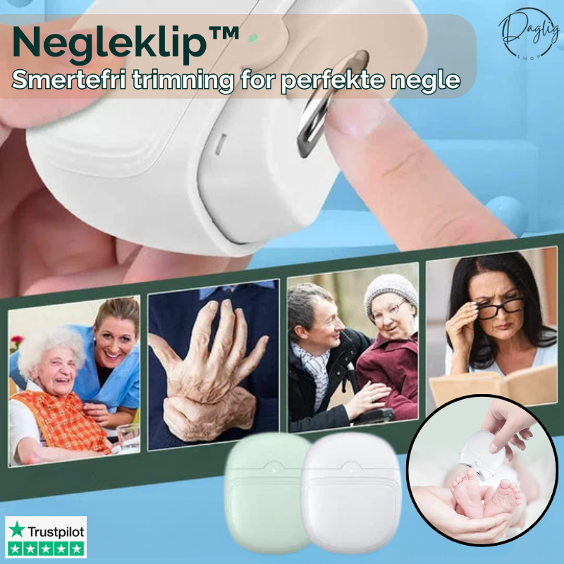 Smertefri trimning for perfekte negle