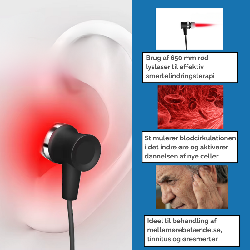 Reducerer inflammation, forbedrer hørelsen