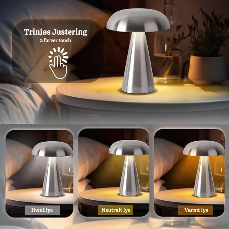 Elegant Trådløs Genopladelig Stemningslampe