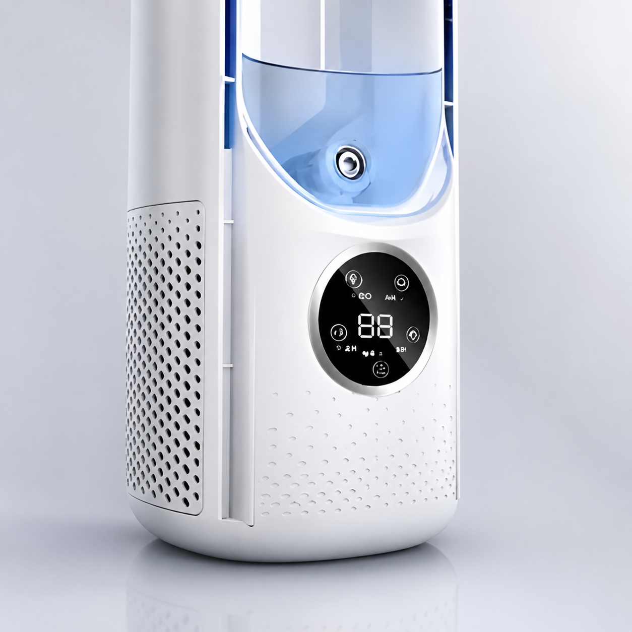 Transportabel bladløs aircondition med støjsvag køleventilator