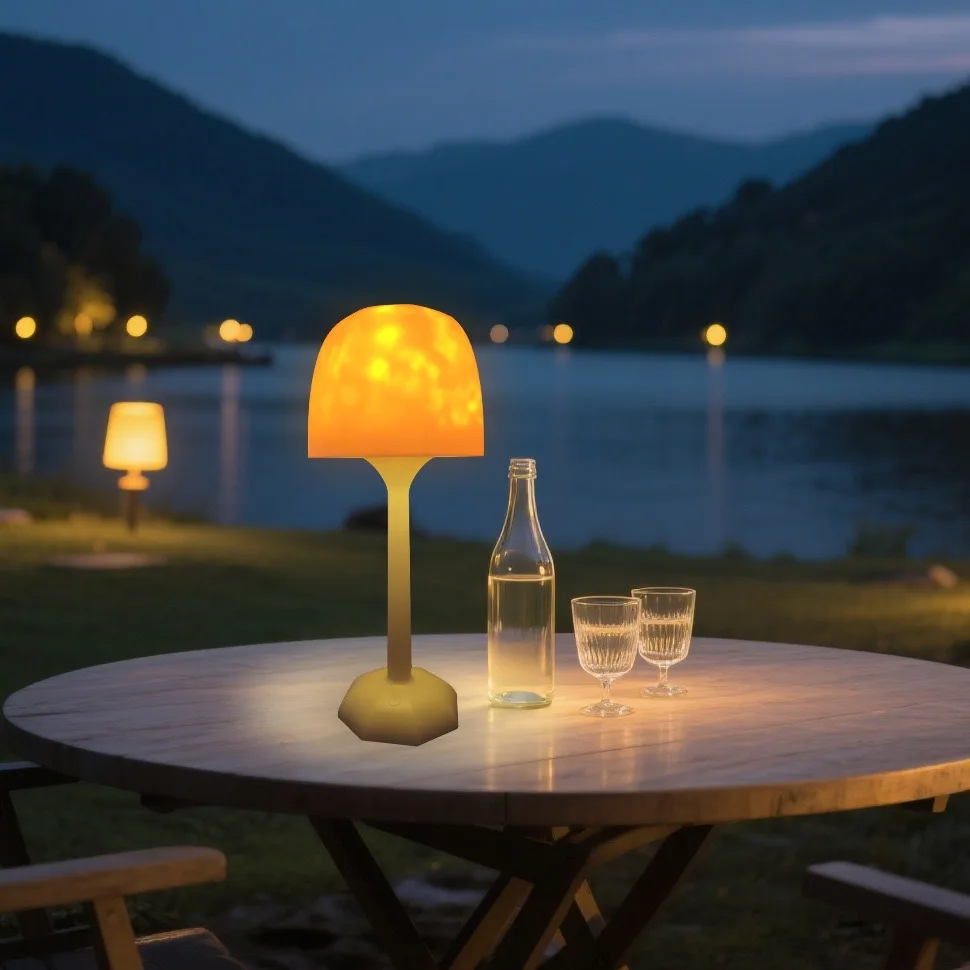 Ledsen™ MagicalLamp: Elegant LED Vand-Effekt Ambient Magisk Lampe