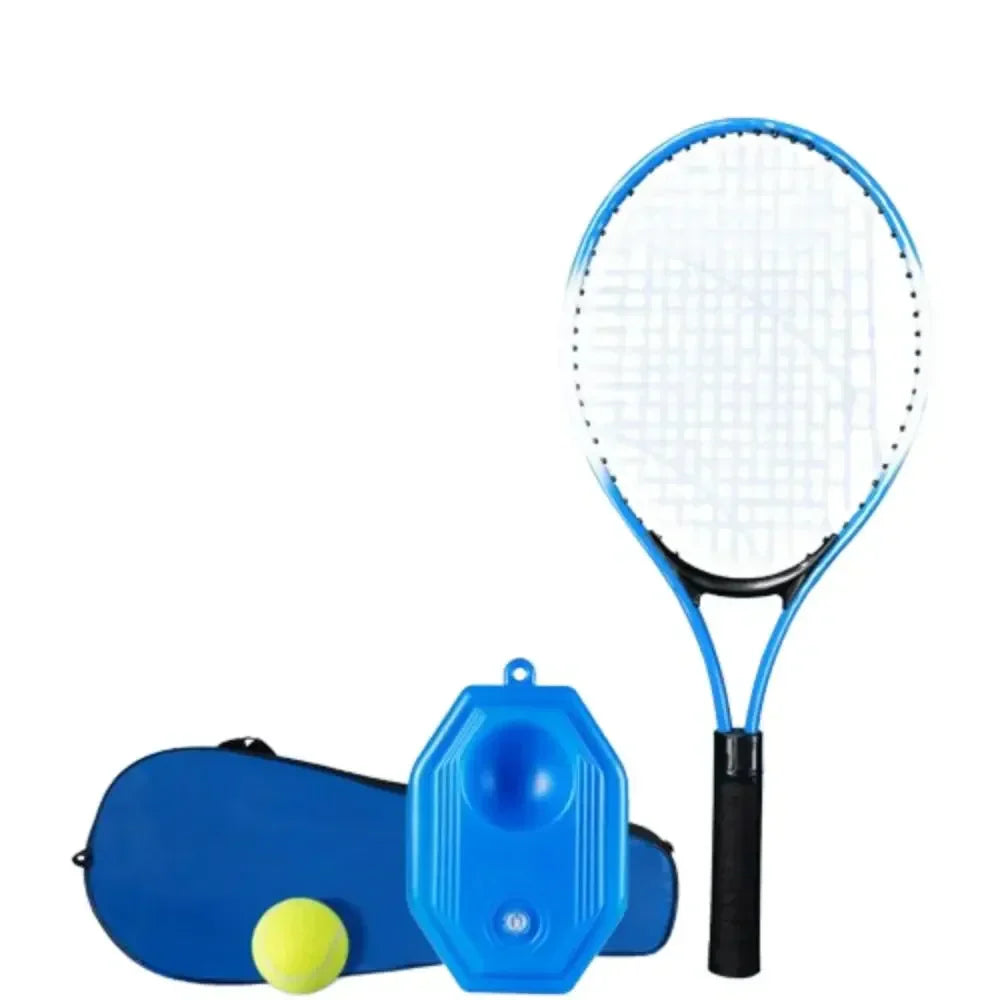 Tennissæt til børn med opspringstræner til begyndere