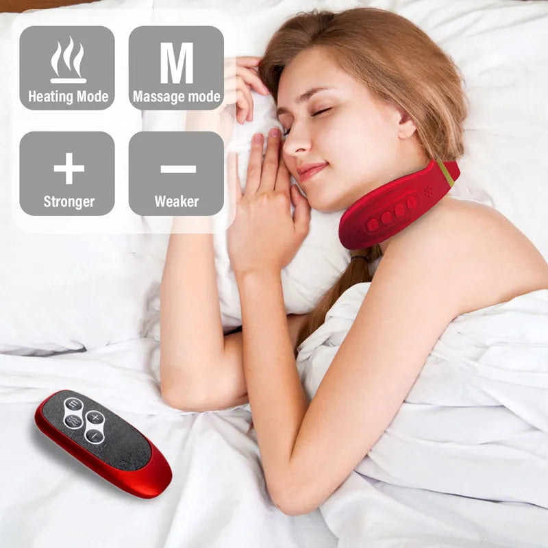 NeuroRelief – Bærbar elektrisk nakkemassager med magnetterapi og impulsbehandling