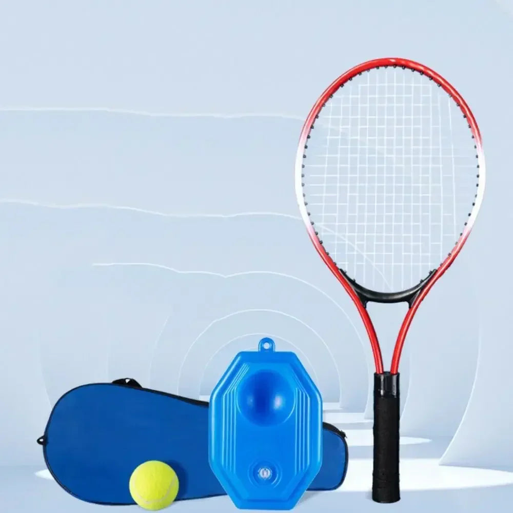Tennissæt til børn med opspringstræner til begyndere