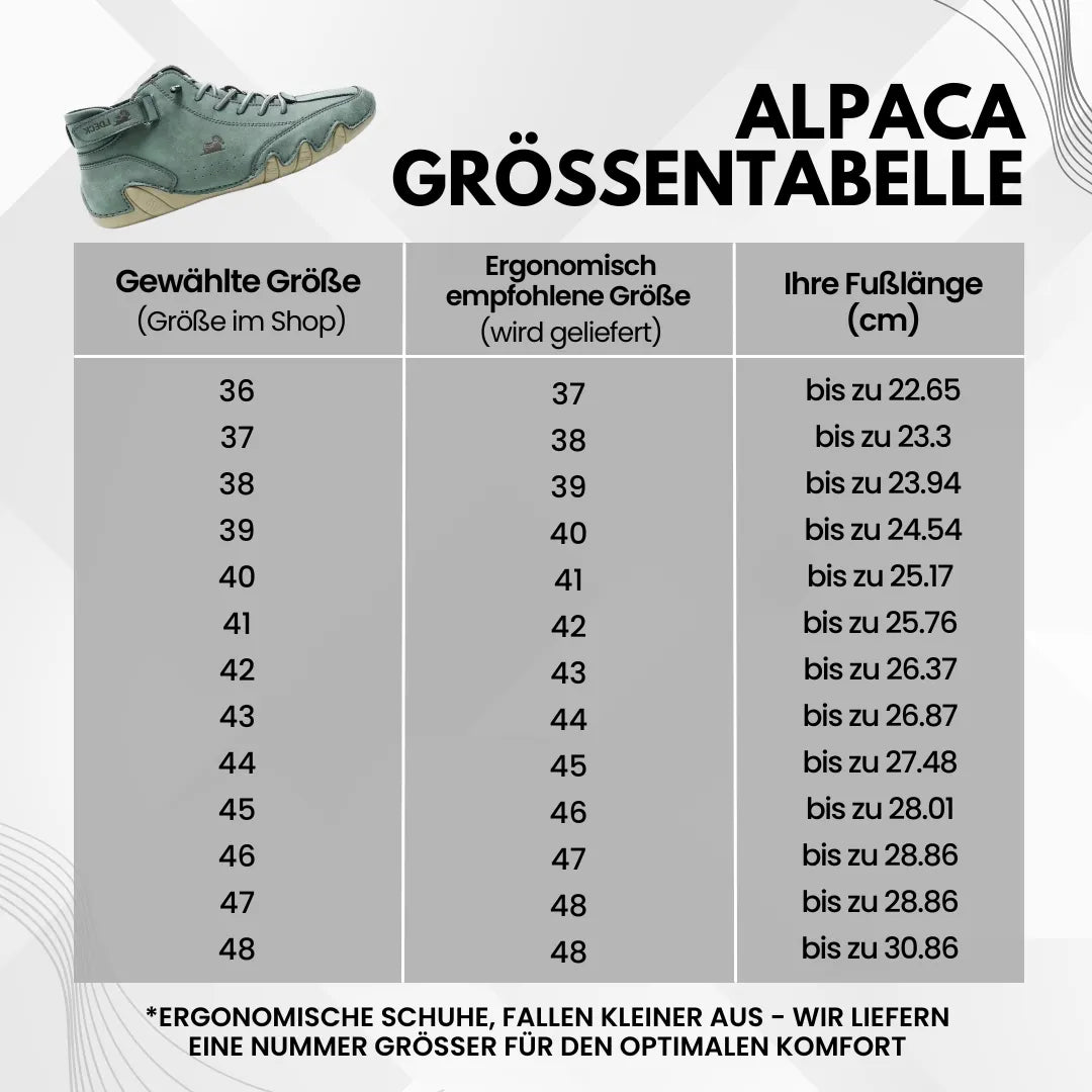 Alpaca – Vandtætte og ergonomiske barefoot-sko i læder