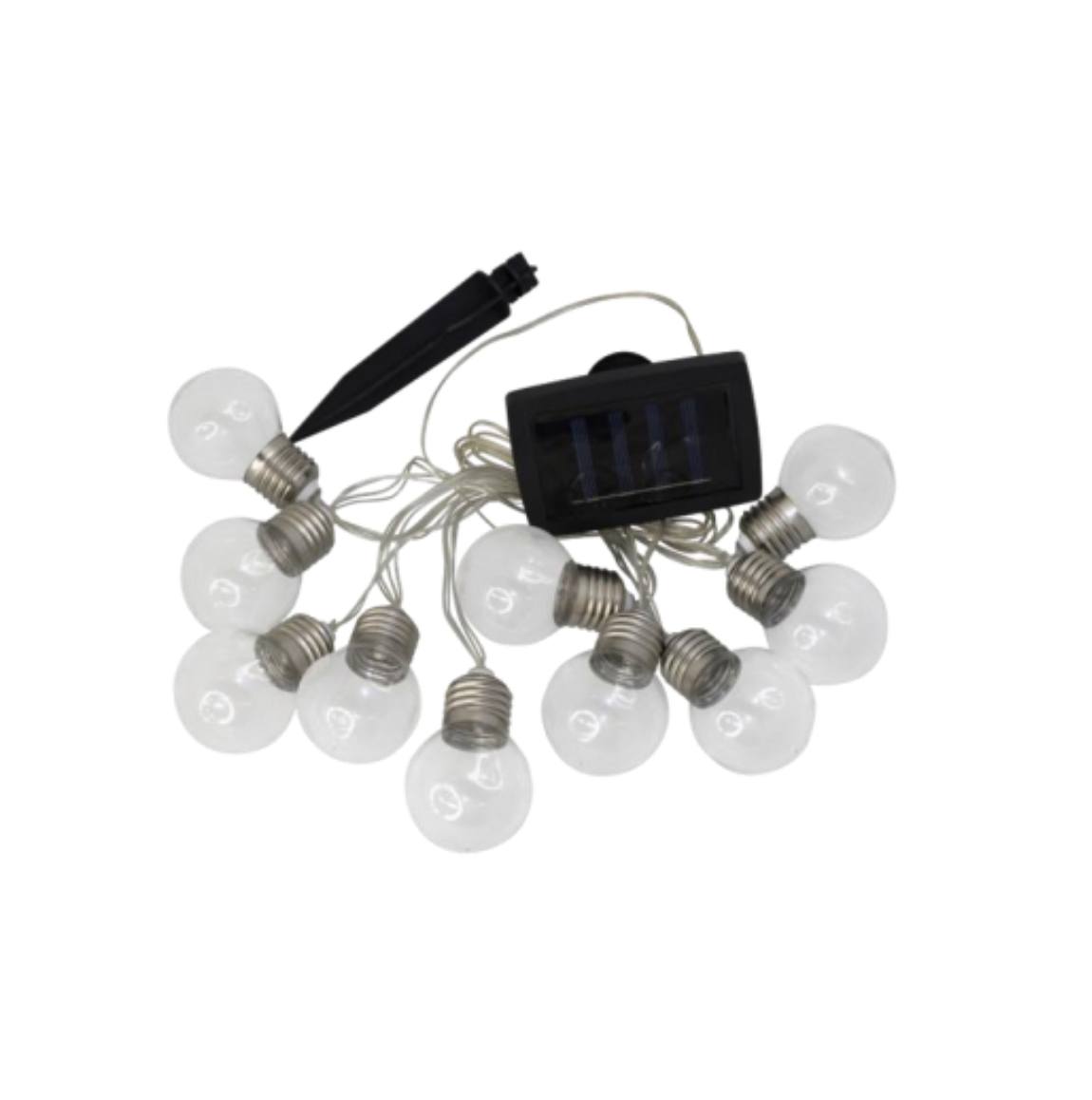 Solcelledriven LED-lysslinga