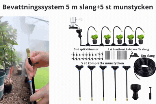 Spar tid og vand med et intelligent vandingssystem