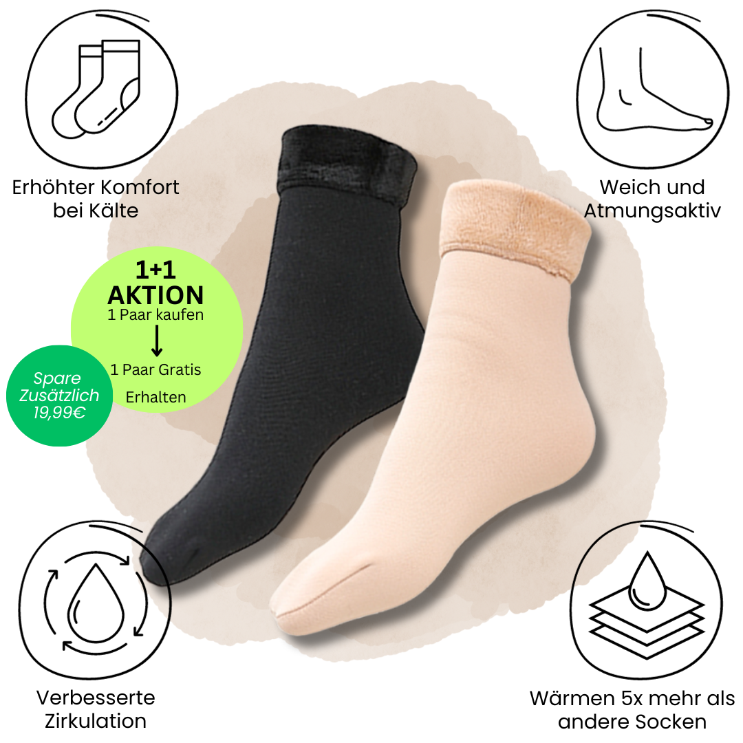 Comfysocks Termiske – tilbud: 1+1 gratis – maksimal varme