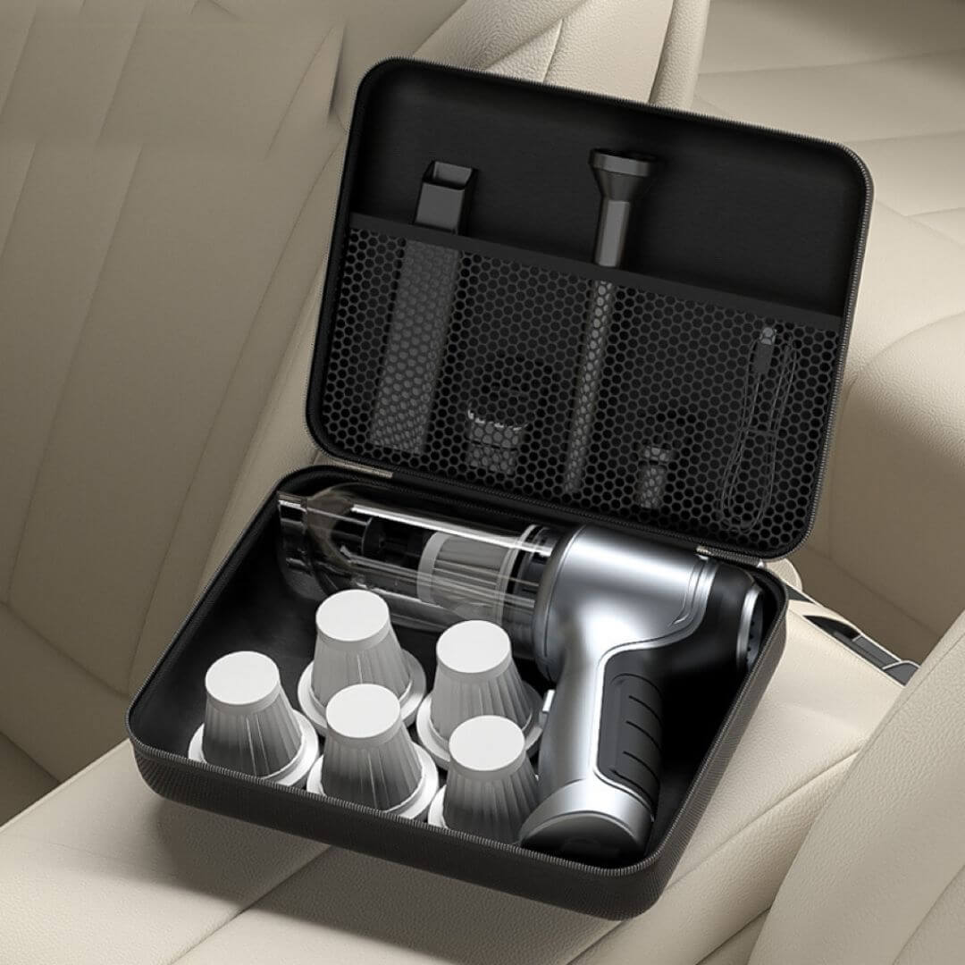 TurboClean Pro – Bærbar støvsuger, Power Edition med dobbelt effekt