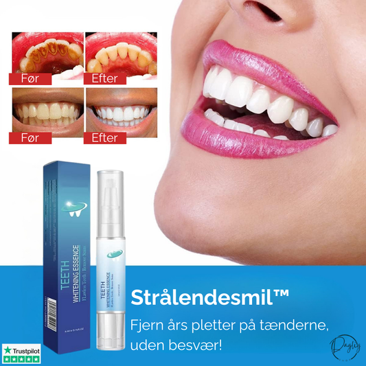 Fjern års pletter på tænderne, uden besvær!