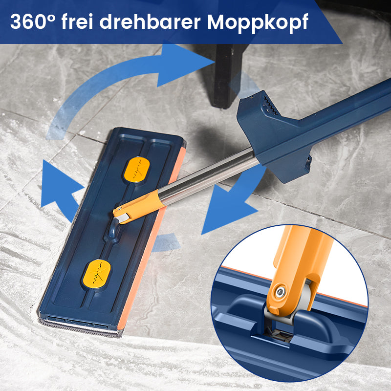 SwivMo - Fleksibel Fladmoppe Med Vrider