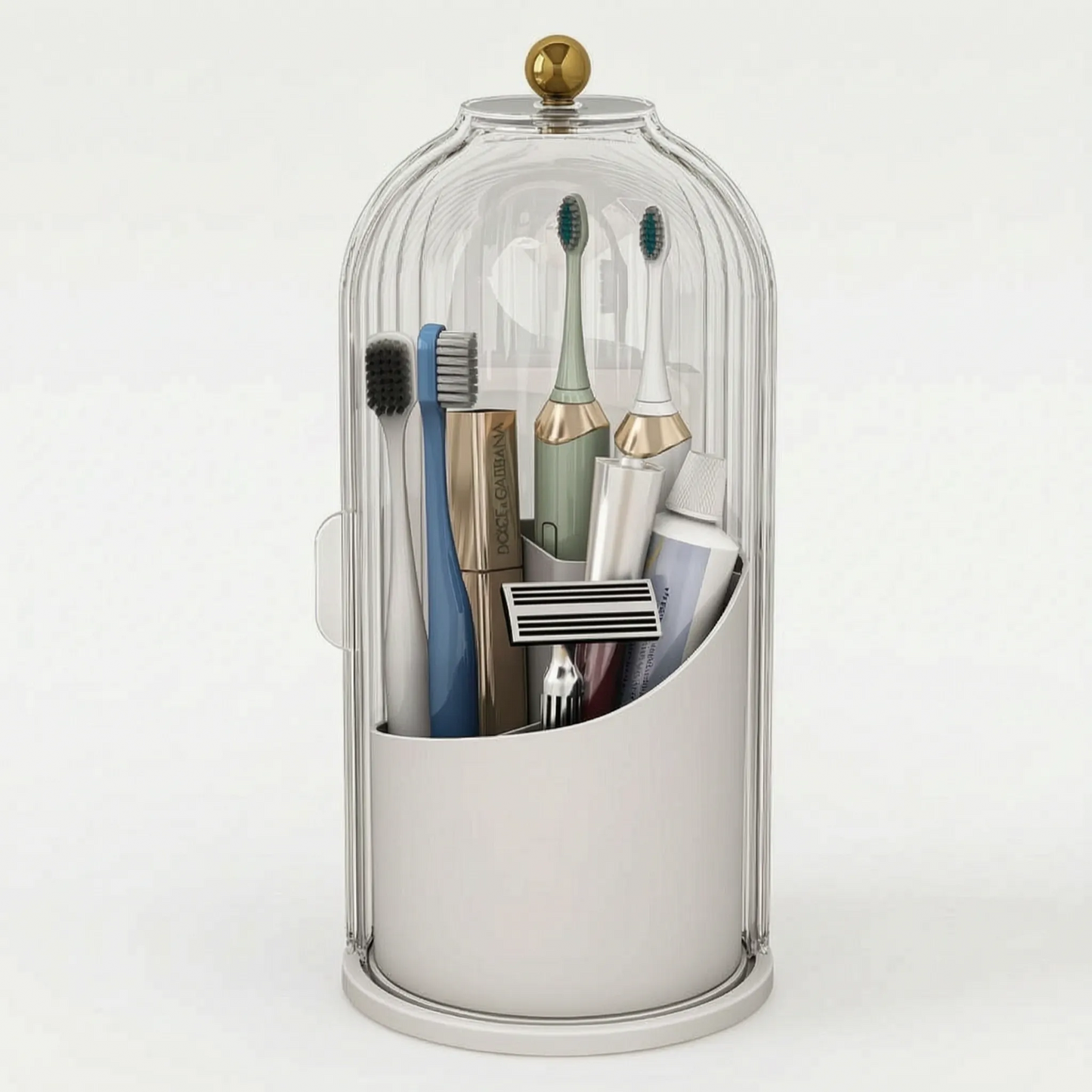 Swivia - Cylindrisk Roterende Makeup Organizer