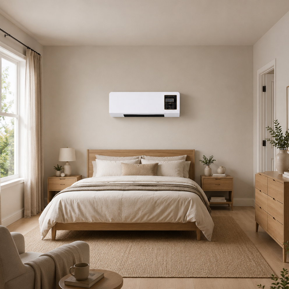 Thermio - Varmeblæser Væghængt Med Ventilator
