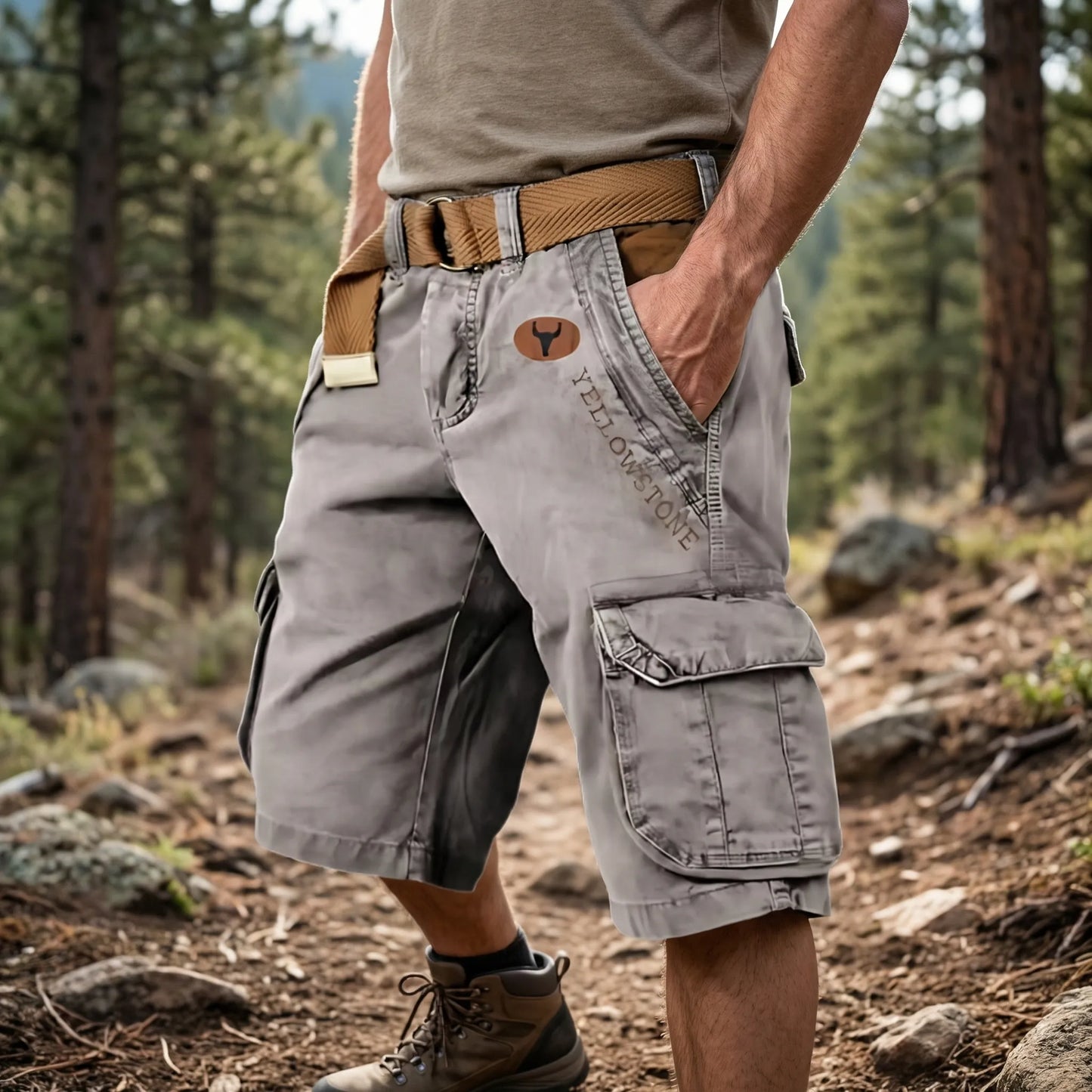 Trailcraft - Roomy Cargo-Shorts Til Aktive Mænd