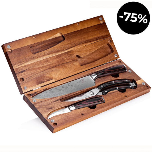 Outdoor knivsæt | 2i1