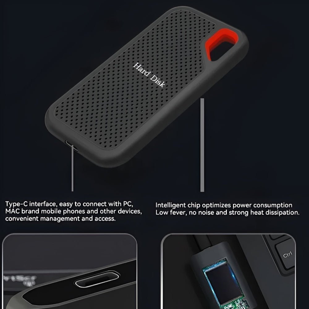 Vaultix - Bærbar Ekstern SSD
