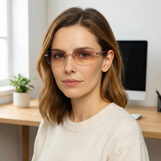 Visynta - Ultralet Kantløs Progressiv Brille